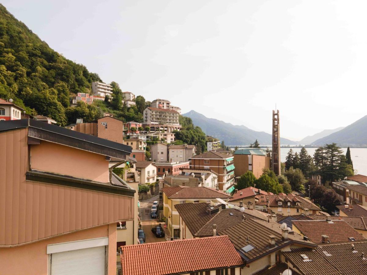 Casa Elea_ Panoramic Attic In City Center Campione dʼItalia Dış mekan fotoğraf