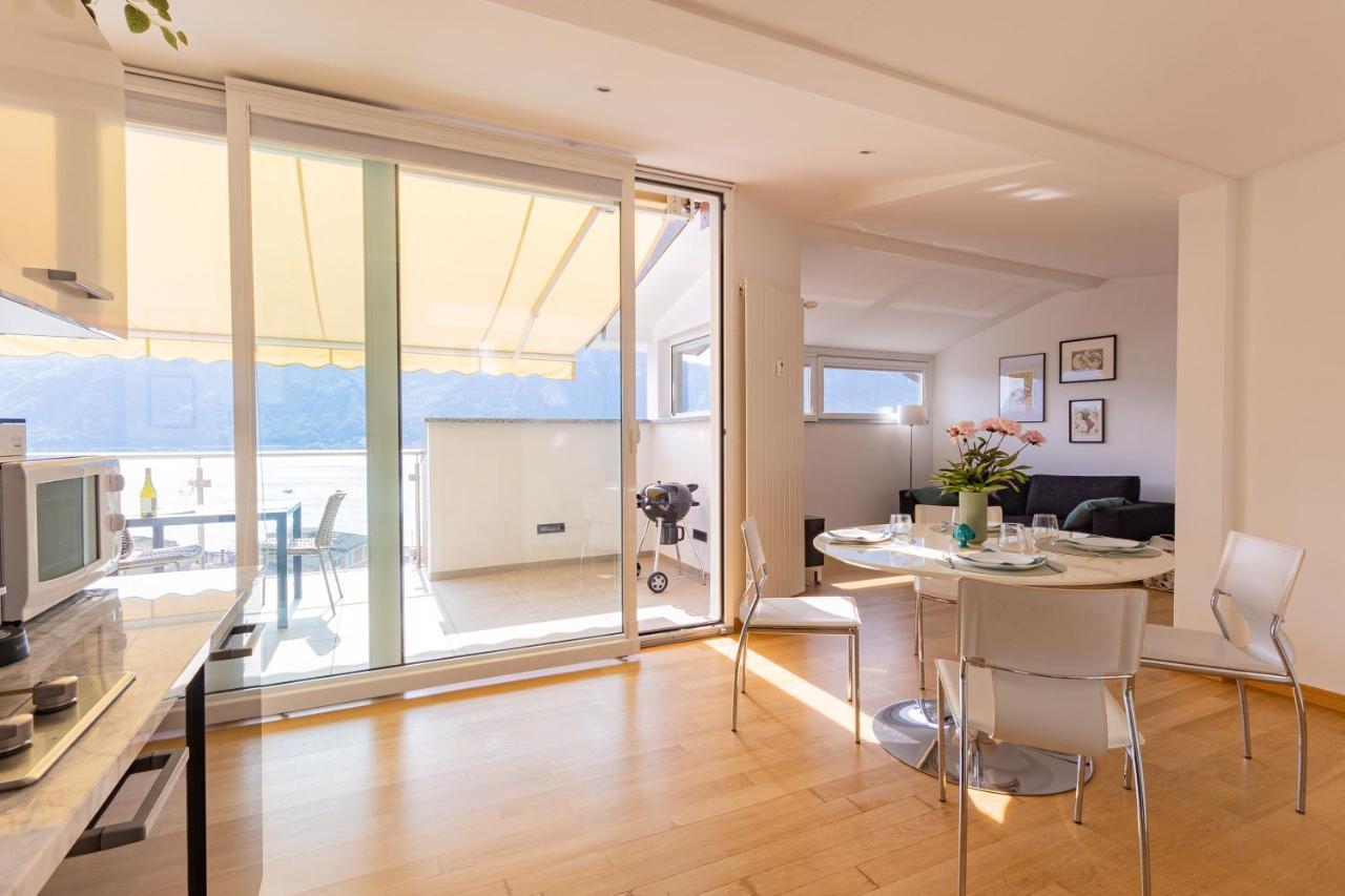 Casa Elea_ Panoramic Attic In City Center Campione dʼItalia Dış mekan fotoğraf